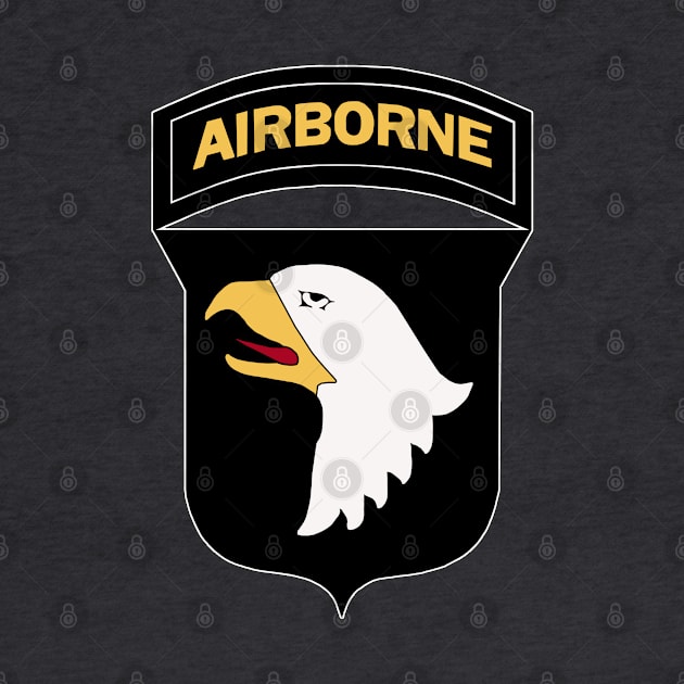 101st Airborne Division Insignia by Trent Tides